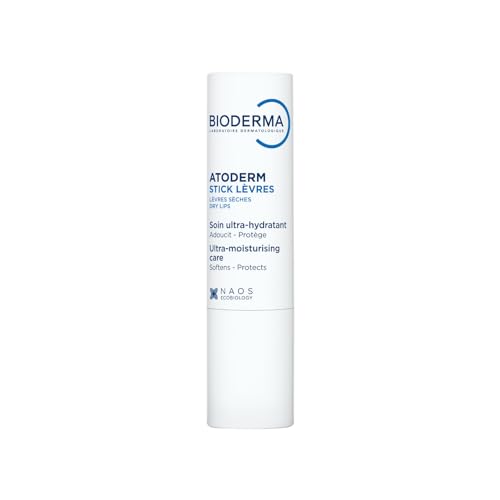 Bioderma - Atoderm - Lip Stick - Hydrating, Soothing and Renewing Lip Stick - for Dry Lips - net wt.0.14 oz.