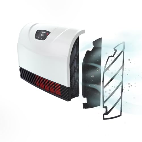 Heat Storm HS-1500-PHX-WIFI Infrared Heater, Wifi Wall Mounted