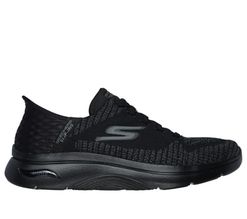 Skechers Men's Hands Free Slip-ins Go Walk Arch Fit 2.0 - Grand Select 2 Sneaker, Black/Black, 12.5 X-Wide
