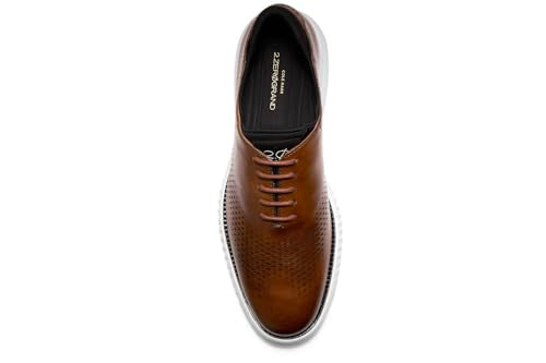 Cole Haan Mens 2 Zerogrand LSR Wing British Tan/Black/Ivory 12 D - Medium