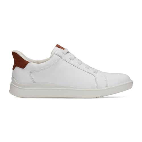 Rockport Men's Tynnar, White Leather, 6.5 Wide
