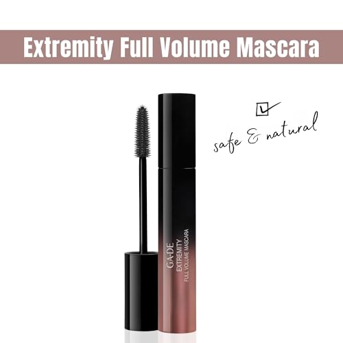 GA-DE Extremity Full Volume Mascara - Lift and Definition - Enriched with Ceramide A2 for Enhanced Lash Volume - 2-in-1 Hybrid Brush - Black - 0.4 oz