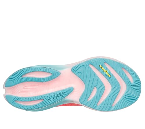 Skechers Women's Aero Spark Running Shoe, Coral, 8.5