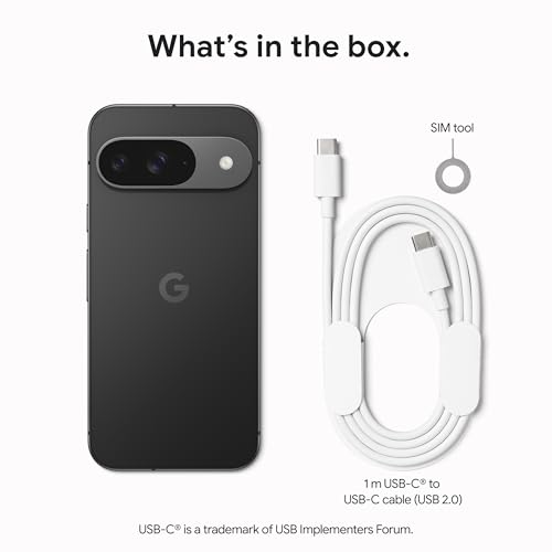 Google Pixel 9 - Unlocked Android Smartphone with Gemini, 24-Hour Battery, Advanced Camera, and 6.3" Actua Display - Porcelain - 128 GB