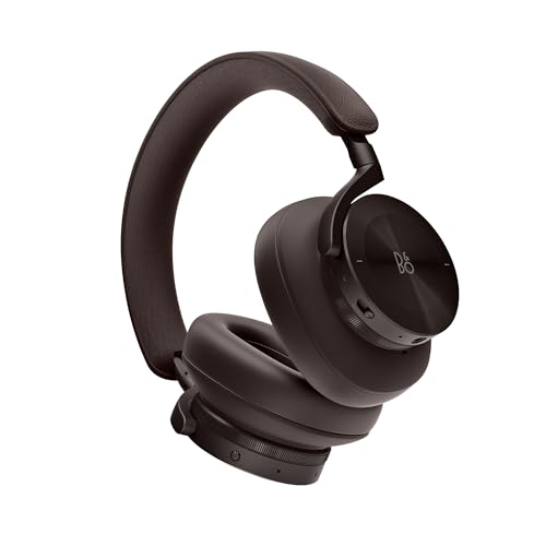 Bang & Olufsen Beoplay H95 Premium Comfortable Wireless Active Noise Cancelling (ANC) Over-Ear Headphones with 38 Hours Battery Life and Protective Carrying Case, Chestnut