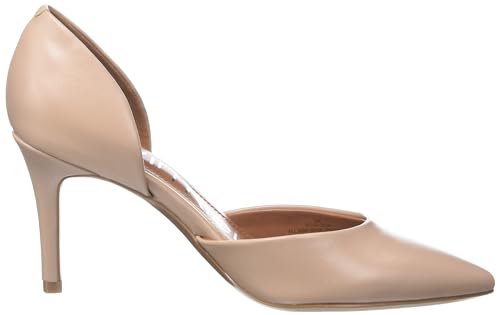 Calvin Klein Women's Gloria Pump, Barely Nude Patent, 8