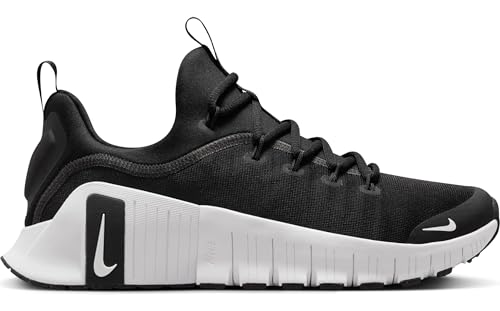 Nike Women's Free Metcon 6 Black/White 8 Medium