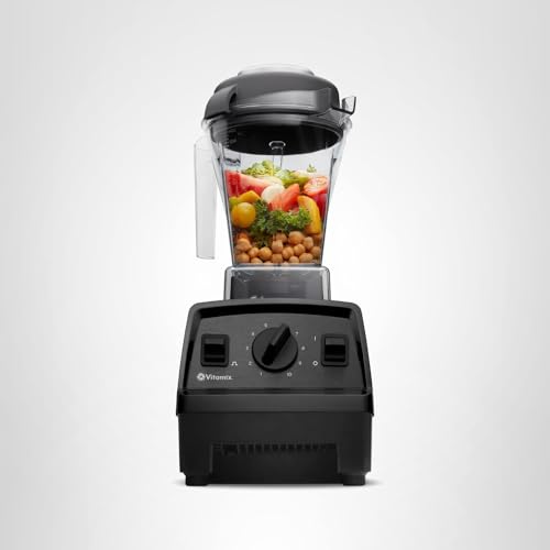 Vitamix Explorian E310 Blender, Professional-Grade Kitchen Blender for Smoothies, Soups, Juices and More, 10-Speed, Stainless Steel Blades, Self-Cleaning Kitchen Appliance, 48 Oz Container, Black