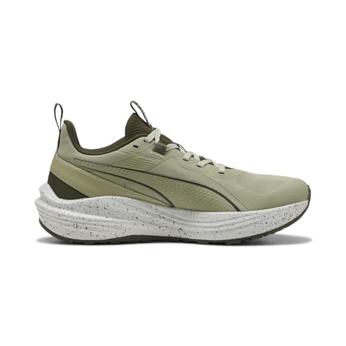 Puma Men's Flare PRO Trail Running Shoes, Dark Olive-Lux Army-Desert Dust, 11