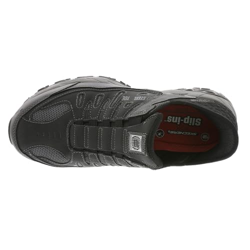 Skechers Men's Hands Free Slip-Ins Cankton-Faison ST Industrial Shoe, BLK, 11.5