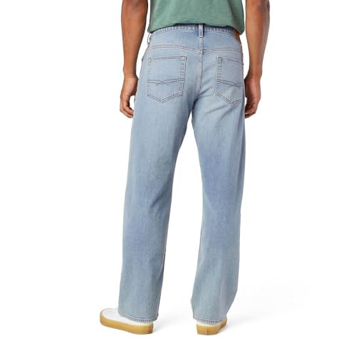 Levi Strauss Signature Gold Men's Loose Fit Jeans, Point Loma, 42Wx34L