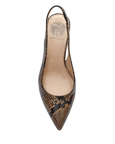 Vince Camuto womens Hamden Slingback Pump, Barn Brown, 7.5 US