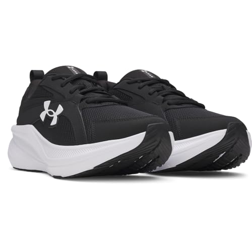 Under Armour Men's Charged Assert 11, (001) Black/Black/White, 11, US