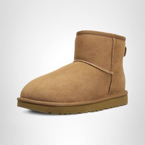 UGG Women's Classic Mini Ii Boot, Chestnut, 09