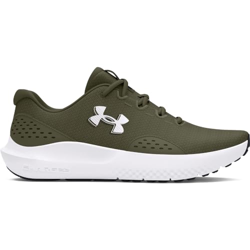 Under Armour Men's Charged Surge 4, (301) Marine OD Green/Marine OD Green/White, 9.5, US