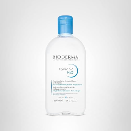 Bioderma - Hydrabio H2O - Micellar Water - Cleansing and Make-Up Removing - for Dehydrated Sensitive Skin , 16.91 Fl Oz (Pack of 1)