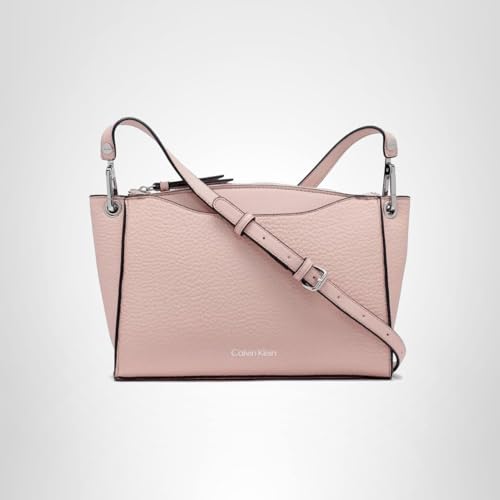 Calvin Klein Garnet Top Zip Crossbody, Blossom, One Size