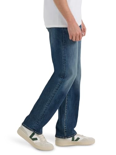 Lee Men's Extreme Motion Relaxed Straight Jean Warrior 40W x 30L