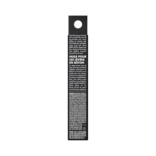 e.l.f. Glow Reviver Slipstick, Tinted Lip Oil Stick, Non-Sticky & Hydrating For A Soft-Shine Finish, Vegan & Cruelty-Free, Mauve Mentality