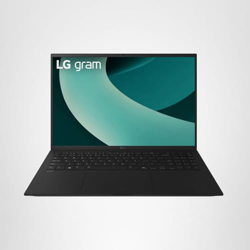 LG gram 16-inch Thin and Lightweight Laptop Computer, Copilot+ PC, Intel Evo Edition Powered by Intel Core Ultra7 256V Processor, Windows 11 Home, 16GB RAM, 2TB SSD - Obsidian Black