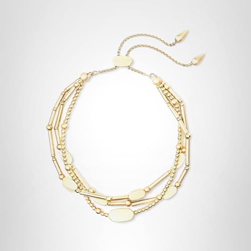 Kendra Scott Chantal Beaded Bracelet for Women, Fashion Jewelry, 14k Gold-Plated