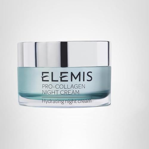 ELEMIS Pro-Collagen Night Cream - Overnight Anti-Aging Moisturizer - Hydrating and Firming Formula for Fine Lines and Wrinkles - 50ml