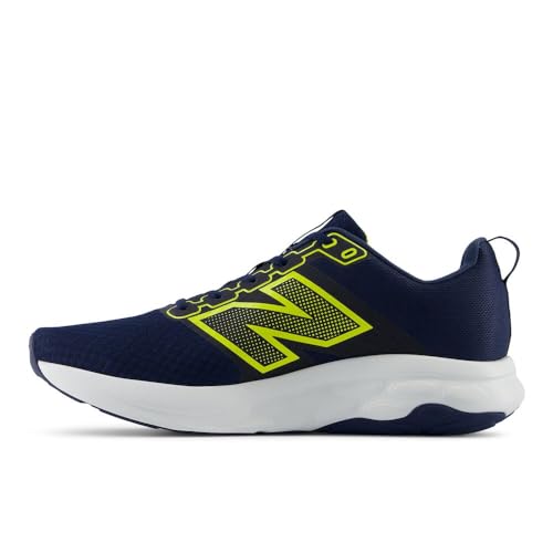 New Balanace Men's 460 V4 Running Shoe, Nb Navy/Firefly, 11.5 X-Wide