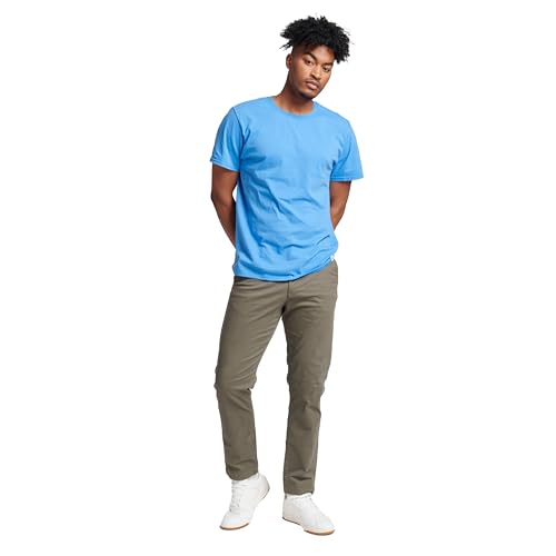 Russell Athletic mens Cotton Performance Short Sleeve T-shirt T Shirt, Collegiate Blue, XX-Large US