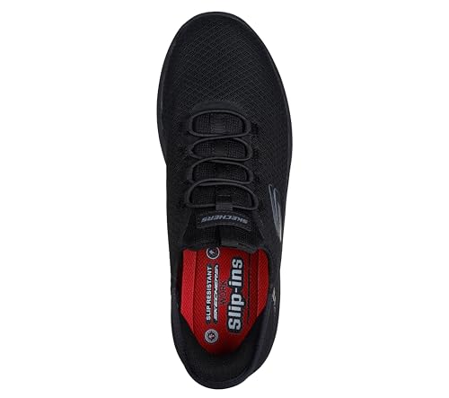 Skechers Men's Summits Colsin Sr Hands Free Slip -Ins, BBK, 11.5 Wide