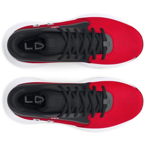 Under Armour Unisex Lockdown 7, (600) Red/Black/Red, 9, US