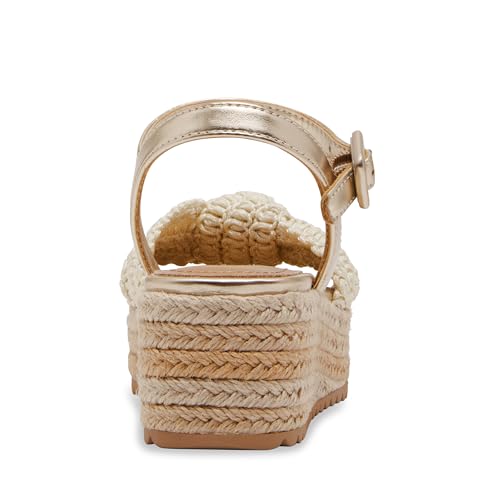 Steve Madden Girls Shoes Cookie, Natural, 4