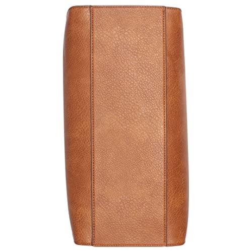 Calvin Klein Reyna North/South Tote, Caramel Combo