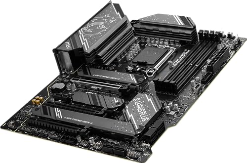 MSI Z790 Gaming Plus WiFi-AMZ Gaming Motherboard (Support 14th/13th/12th Gen Intel Processors, LGA 1700, DDR5, PCIe 5.0, M.2 Slots, 2.5Gbps LAN, USB 3.2 Gen2, Wi-Fi 6E, Bluetooth 5.3, ATX)