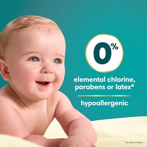 Pampers Swaddlers Diapers, Size 0 (up to 10 lbs), 140 Count, Absorbent, Keeps Baby Dry and Comfortable, Skin Safe Disposable Baby Diaper (Packaging May Vary)