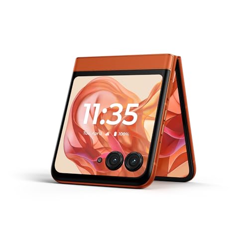 Motorola razr | 2024 | Unlocked | Made for US 8/256GB | 50MP Camera | Spritz Orange