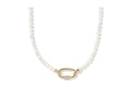 Kendra Scott, Women's, Emery Beaded Strand Necklace, Gold Ivory Mop, One Size