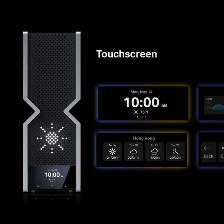 TP-Link Archer BE24000 Quad-Band WiFi 7 Router (Archer BE900) with Dual 10 Gbps Multi-Gig Ethernet Ports and LED Touch Screen,12 High Performance Antennas, VPN Supported, Free Expert Help
