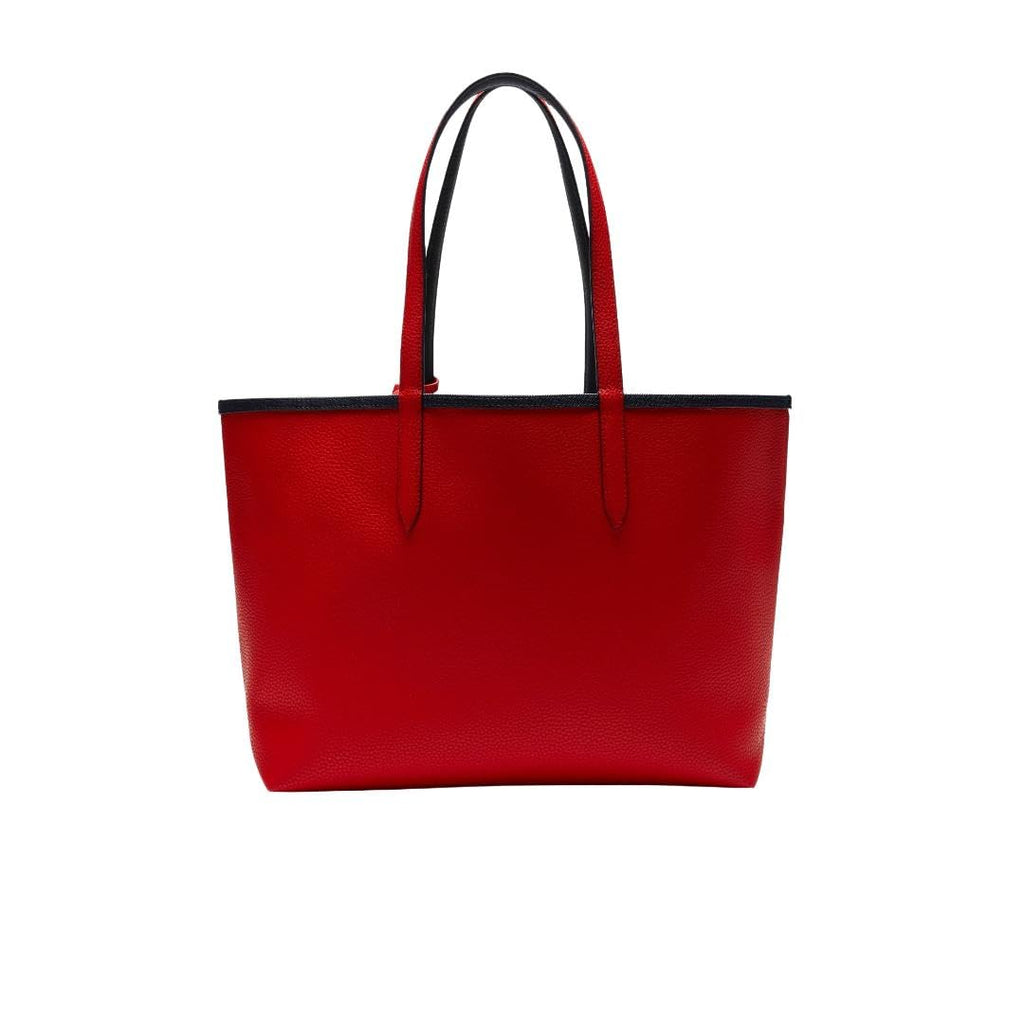 Lacoste Women's Anna Large Reversible Tote Bag, Violet/Red, One Size