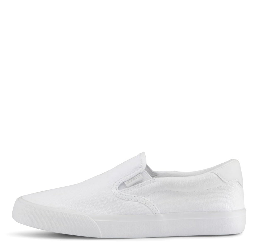 Lugz Women's Clipper Sneaker, White, 7 M US