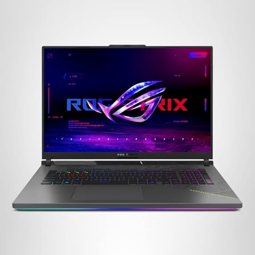 ASUS ROG Strix G18 (2025) Gaming Laptop, 18” 16:10 144Hz/3ms, NVIDIA® GeForce RTX™ 5060, AMD Ryzen™ 9 9955HX Processor, 16GB DDR5-5600, 2TB PCIe Gen 4 SSD, Wi-Fi 6E, Windows 11 Home, G814FM-DS95