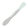 Tovolo Scoop and Spread Large Dual End Silicone Sandwich Spreader Tool with Nylon Handle, BPA Free Dishwasher Safe Silicone and Nylon Tool for Spreading and Scooping, Blue Haze and Oyster Gray