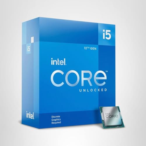 Intel Core i5-12600KF Desktop Processor 10 (6P+4E) Cores up to 4.9 GHz Unlocked LGA1700 600 Series Chipset 125W