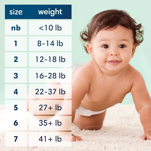 Pampers Pure Protection Baby Diapers, Size 0 (>10 lbs), 76 Count, Up to 100% Leakproof, Premium Plant-Based Skin Protection, Hypoallergenic Soft Diapers