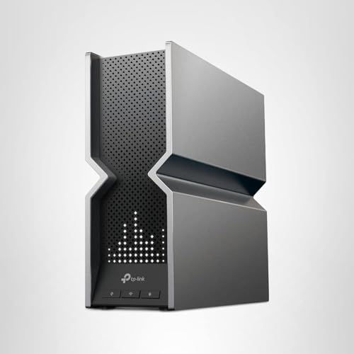 TP-Link Tri-Band BE19000 WiFi 7 Router (Archer BE800) | 12-Stream 19 Gbps | 2×10G + 4×2.5G Ports | LED Screen, 8 High-Performance Antennas | VPN, Easy Mesh, HomeShield, Private IoT, Free Expert Help