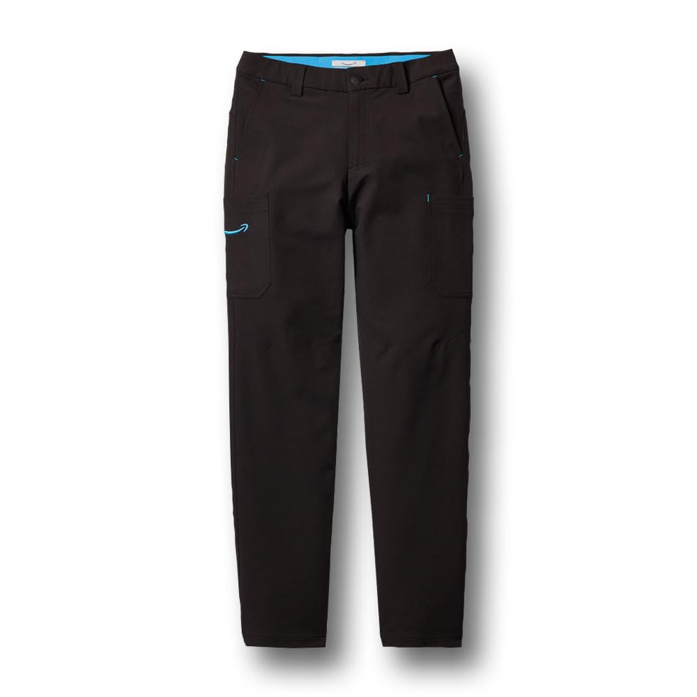 LULY YANG DSP Men's Performance Stretch Pants, L (Pack of 10) Black