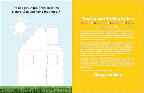 My First Learn-to-Write Workbook: Practice for Kids with Pen Control, Line Tracing, Letters, and More! (My First Preschool Skills Workbooks)