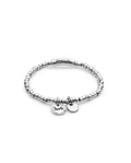 Uno de 50 CERTIFICATED LUCK Stretch Bracelet, Sterling Silver-Plated