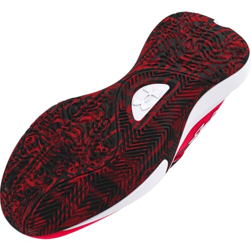 Under Armour Unisex Lockdown 7, (600) Red/Black/Red, 9, US