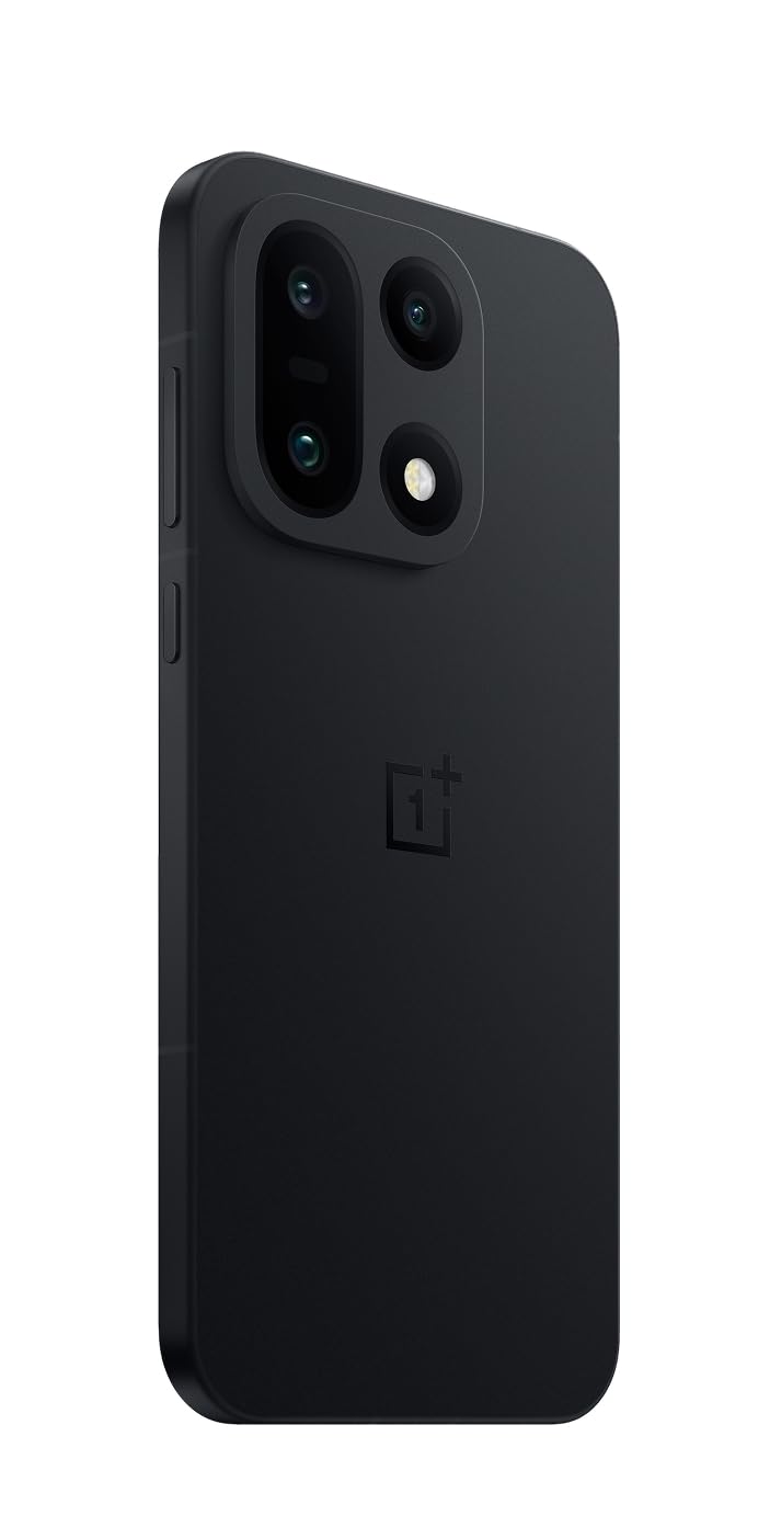 OnePlus 15, 12GB RAM + 256GB Storage, Dual-SIM, Unlocked Android Smartphone, Snapdragon 8 Elite Gen 5, 7300mAh Battery, Infinite Black
