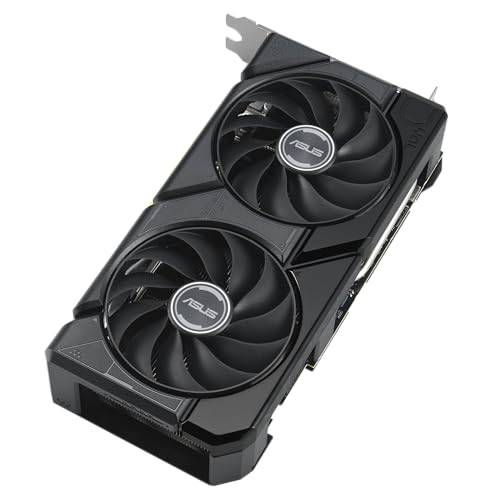 ASUS Dual GeForce RTX™ 4070 Super EVO OC Edition 12GB GDDR6X (PCIe 4.0, 12GB GDDR6X, DLSS 3, HDMI 2.1a, DisplayPort 1.4a, 2.5-Slot Design, Axial-tech Fan Design, 0dB Technology, and More)